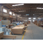 武漢美高家具公司生產工廠原材料堆放區域